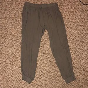 LA Hearts Army Green Jogger Pants